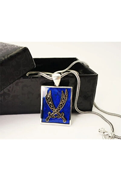 OSMANLI GÜMÜŞ Kolye, Zincir, Künye