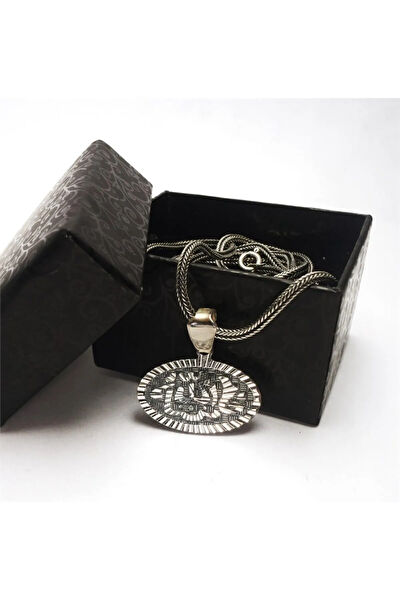 OSMANLI GÜMÜŞ Kolye, Zincir, Künye