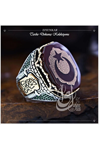 OSMANLI GÜMÜŞ Erkek Yüzük