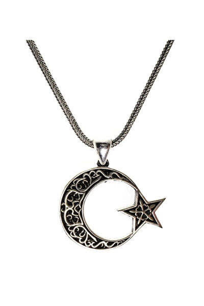 OSMANLI GÜMÜŞ Kolye, Zincir, Künye