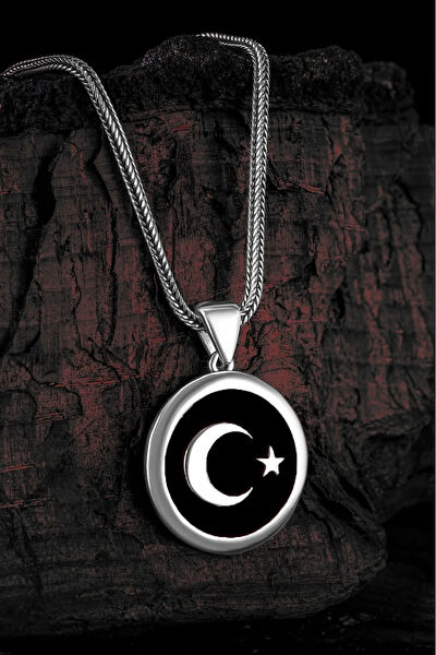 OSMANLI GÜMÜŞ Kolye, Zincir, Künye