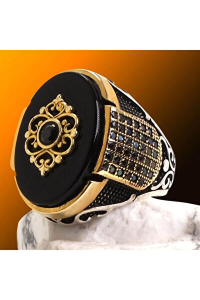 OSMANLI GÜMÜŞ Erkek Yüzük