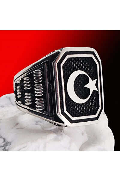 OSMANLI GÜMÜŞ Erkek Yüzük