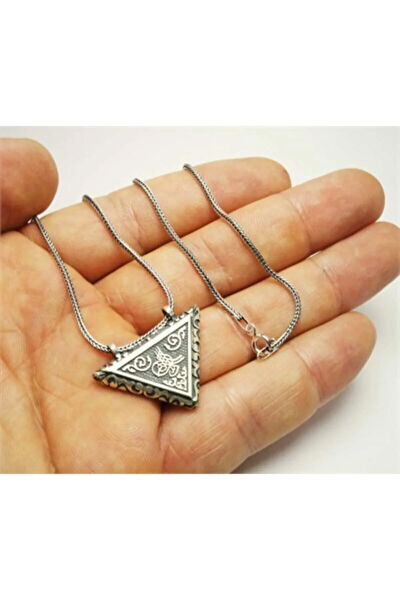 OSMANLI GÜMÜŞ Kolye, Zincir, Künye