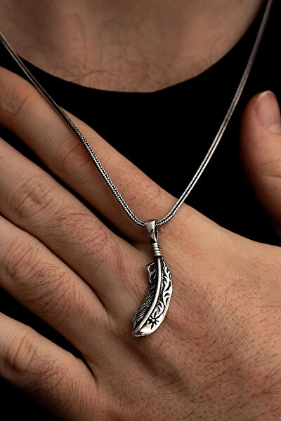 OSMANLI GÜMÜŞ Kolye, Zincir, Künye