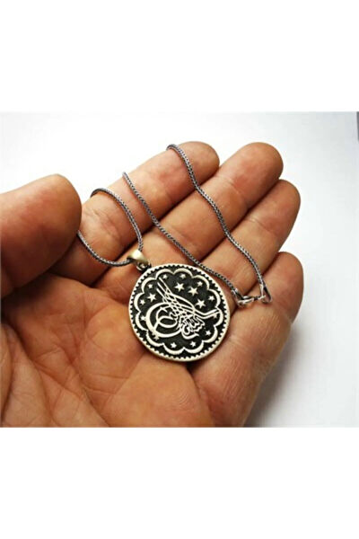 OSMANLI GÜMÜŞ Kolye, Zincir, Künye