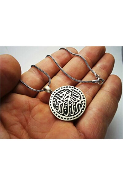 OSMANLI GÜMÜŞ Kolye, Zincir, Künye