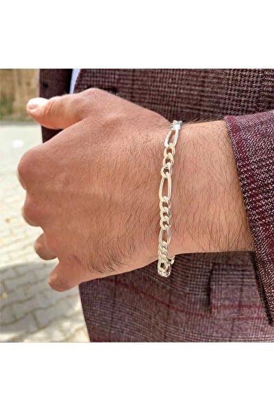 OSMANLI GÜMÜŞ Erkek Bileklik