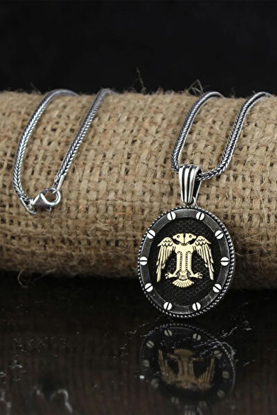 OSMANLI GÜMÜŞ Kolye, Zincir, Künye