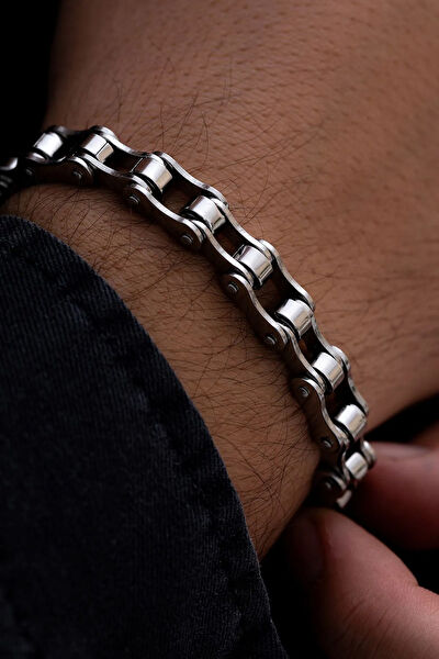 OSMANLI GÜMÜŞ Erkek Bileklik