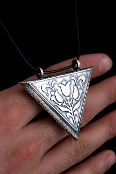 OSMANLI GÜMÜŞ Kolye, Zincir, Künye