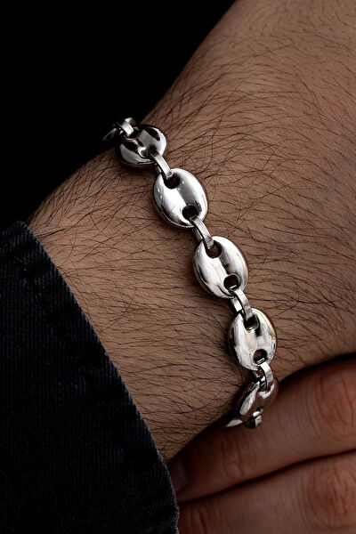 OSMANLI GÜMÜŞ Erkek Bileklik