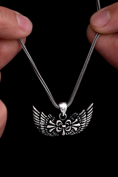 OSMANLI GÜMÜŞ Kolye, Zincir, Künye