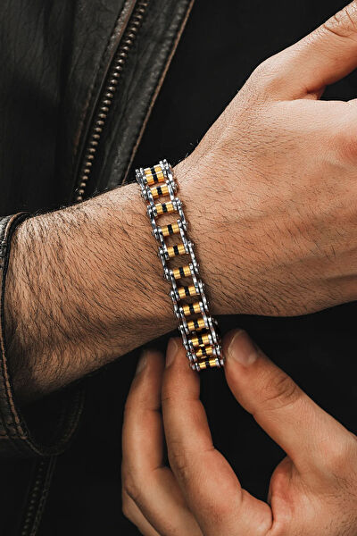 OSMANLI GÜMÜŞ Erkek Bileklik