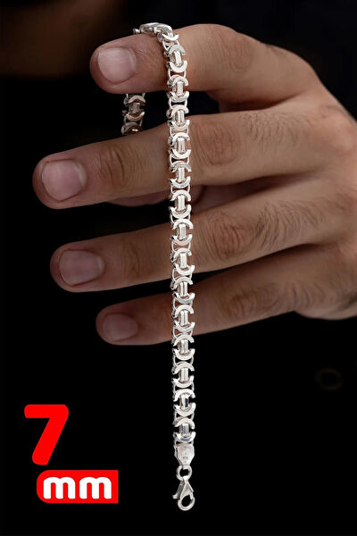 OSMANLI GÜMÜŞ Erkek Bileklik