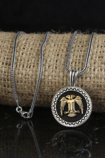 OSMANLI GÜMÜŞ Kolye, Zincir, Künye