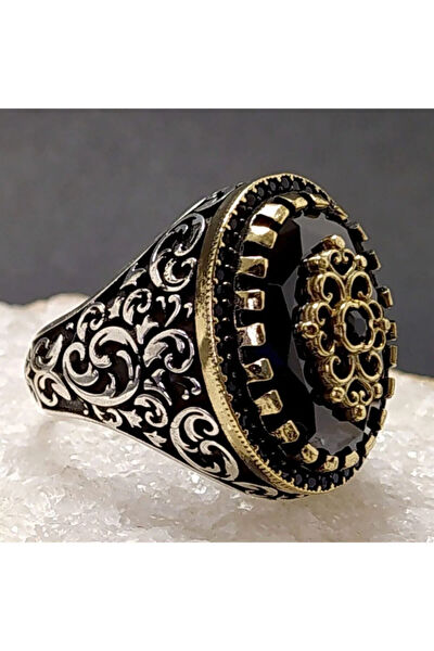 OSMANLI GÜMÜŞ Erkek Yüzük