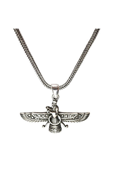 OSMANLI GÜMÜŞ Kolye, Zincir, Künye