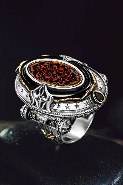 OSMANLI GÜMÜŞ Erkek Yüzük