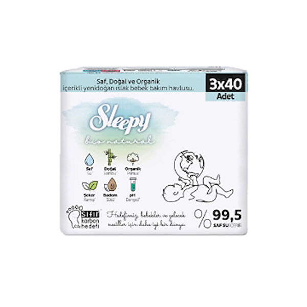 Sleepy Islak Mendil, Havlu