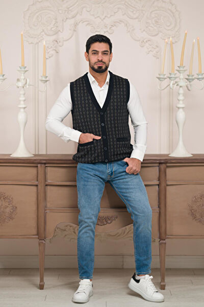 Woolen World Erkek Yelek