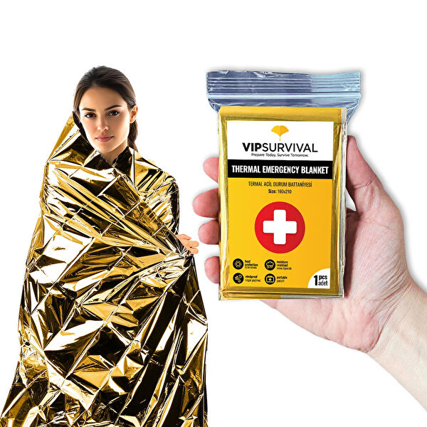 VIPSURVIVAL Termal Battaniye