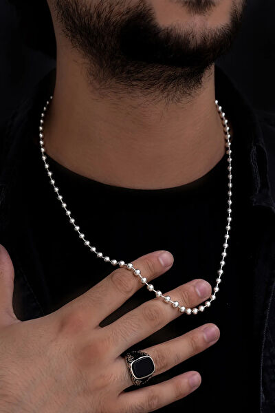 OSMANLI GÜMÜŞ Kolye, Zincir, Künye