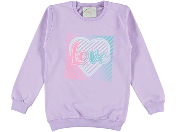PEMBE LİFE Kız Çocuk Sweatshirt