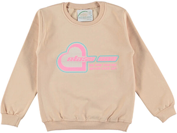 PEMBE LİFE Kız Çocuk Sweatshirt