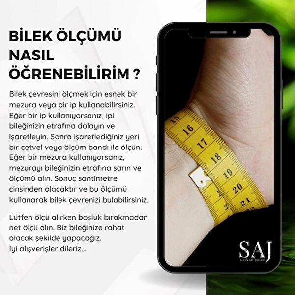 Seven Art Jewelry Erkek Bileklik