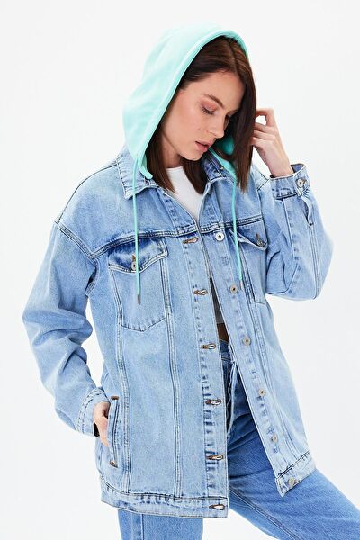 EXPLODE Kadın Kot Ceket