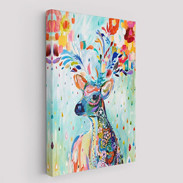 Harita Sepeti Kanvas Tablo