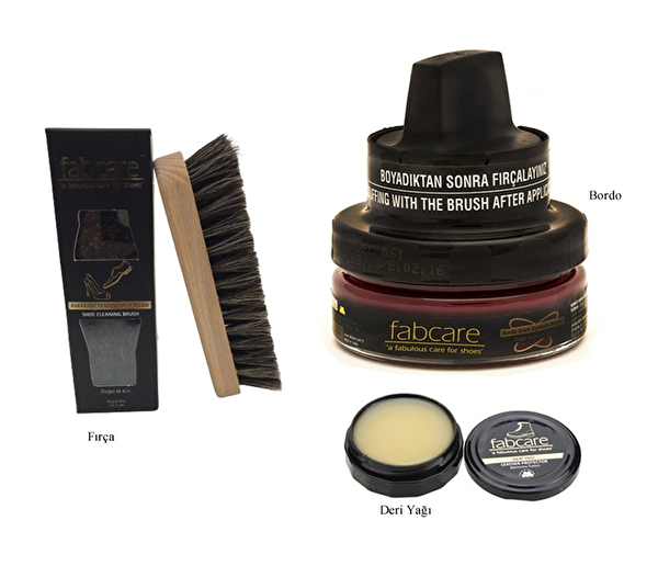 Fabcare Ayakkabı Boyası, Spreyi, Süngeri
