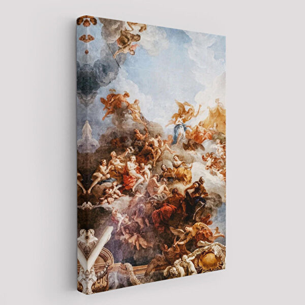 Harita Sepeti Kanvas Tablo