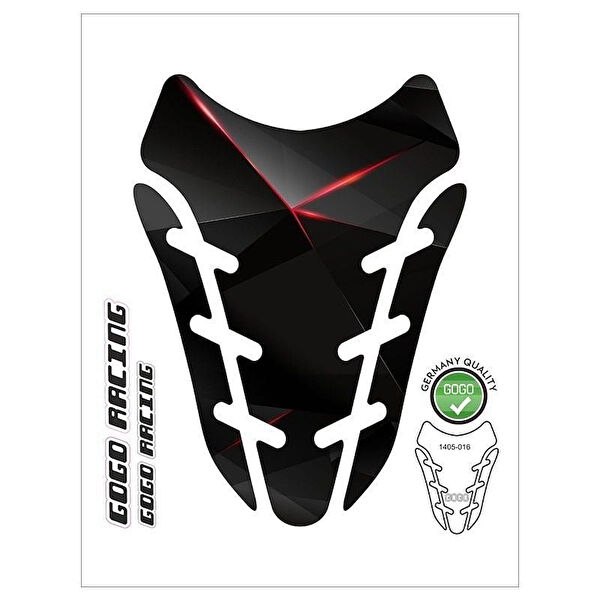 GOGO PREMİUM Motosiklet Stickerları