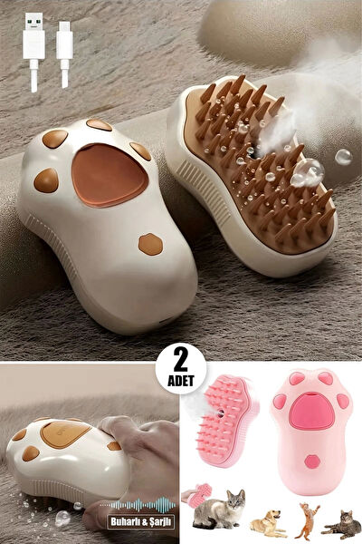 Tilbe Home Kedi Tarak, Fırça, Makas