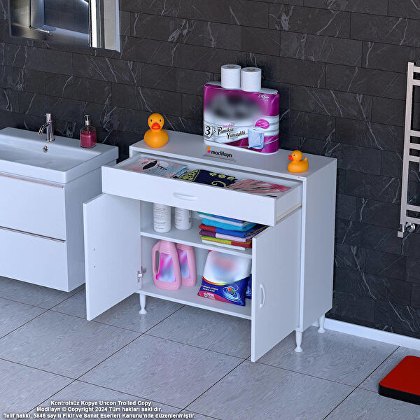 Modilayn Banyo Dolabı
