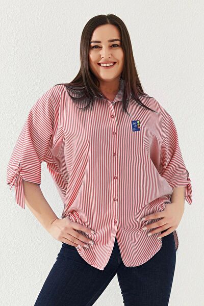 Lady Majestic Büyük Beden Gömlek