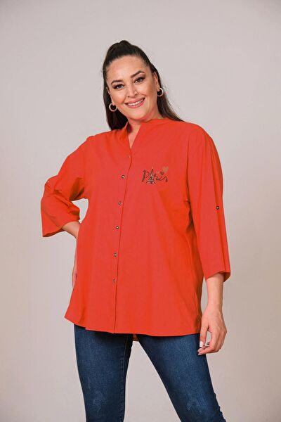 Lady Majestic Büyük Beden Gömlek