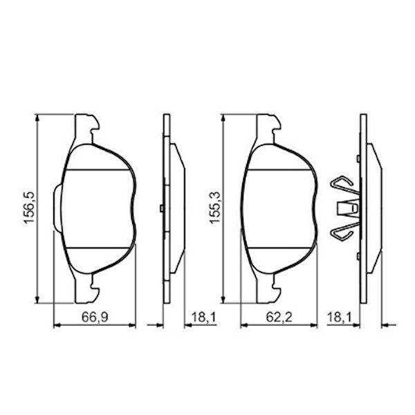 Bosch Fren Balataları