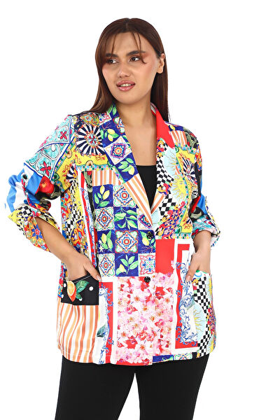 Lady Majestic Büyük Beden Ceket