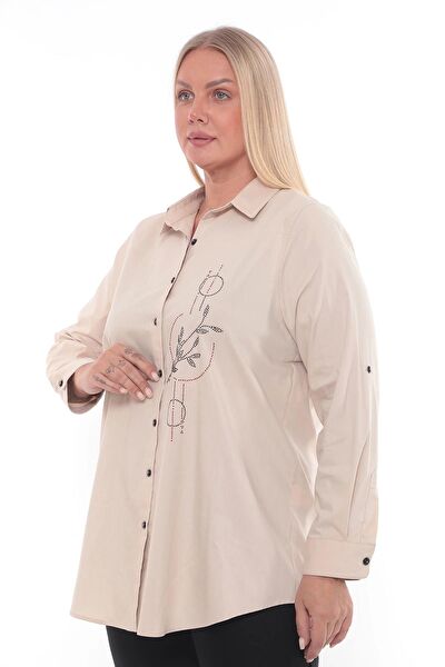 Lady Majestic Büyük Beden Gömlek