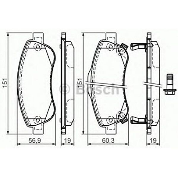 Bosch Fren Balataları