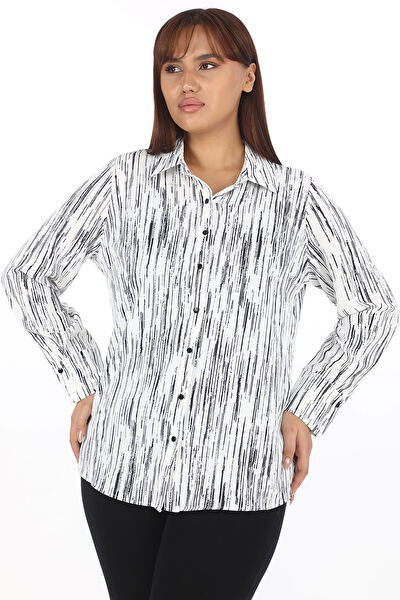 Lady Majestic Büyük Beden Gömlek