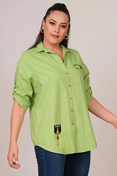 Lady Majestic Büyük Beden Gömlek