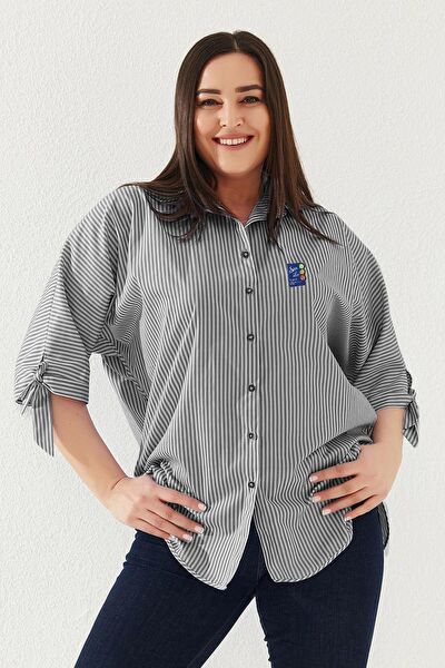 Lady Majestic Büyük Beden Gömlek