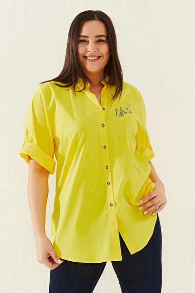 Lady Majestic Büyük Beden Gömlek