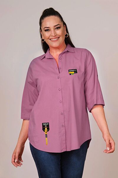 Lady Majestic Büyük Beden Gömlek