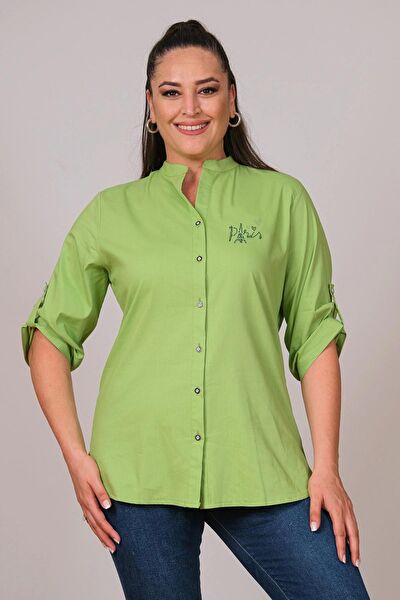 Lady Majestic Büyük Beden Gömlek