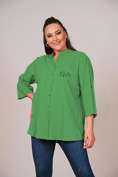 Lady Majestic Büyük Beden Gömlek
